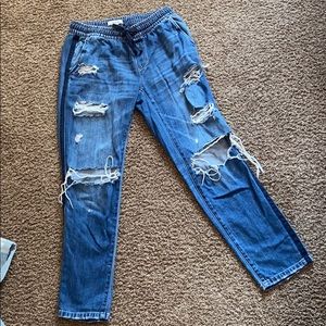 Garage “mom” jeans.